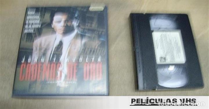 Cine: Pel&iacute;cula Cadenas De Oro en VHS - Foto 1
