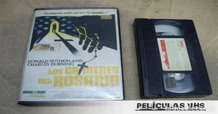 Cinema: Pel&iacute;cula Los Cr&iacute;menes Del Rosario en VHS