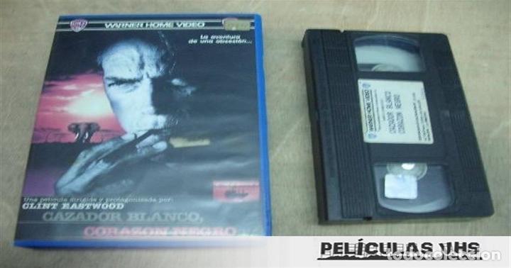 Cinema: Pel&iacute;cula Cazador Blanco Cazador Negro en VHS