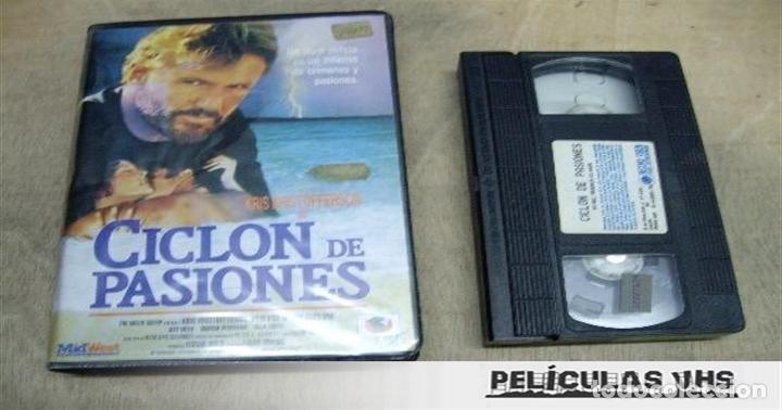 Cinema: Pel&iacute;cula Cicl&oacute;n De Pasiones en VHS