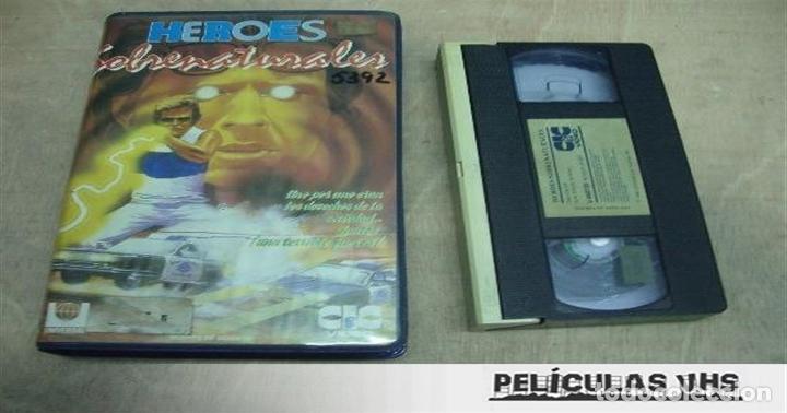 Cin&eacute;ma: Pel&iacute;cula H&eacute;roes Sobrenaturales en VHS