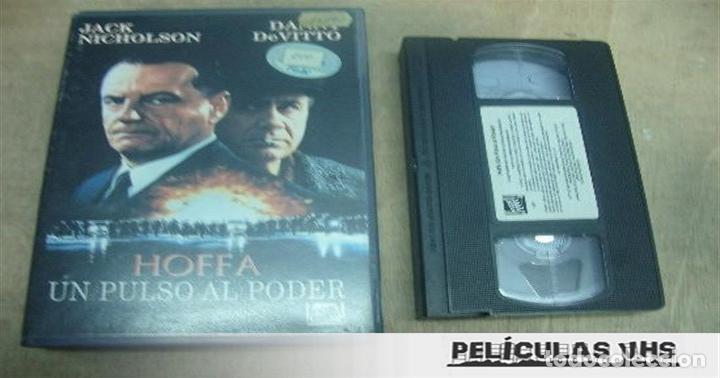 Cine: Pel&iacute;cula Hoffa Un Pulso Al Poder en VHS - Foto 1