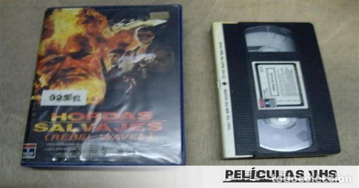 Cinema: Pel&iacute;cula Hordas Salvajes en VHS