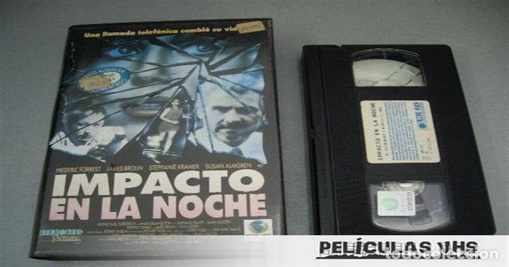 Cinema: Pel&iacute;cula Impacto En La Noche en VHS