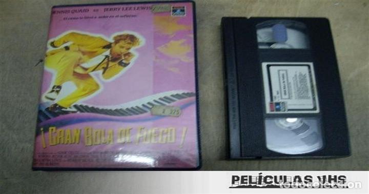 Cin&eacute;ma: Pel&iacute;cula Gran Bola De Fuego en VHS