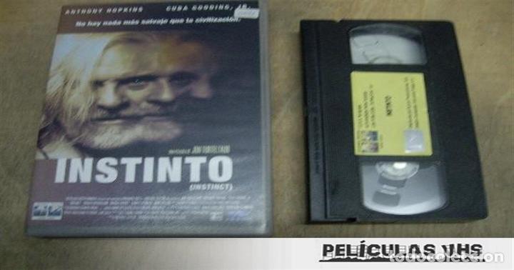 Cinema: Pel&iacute;cula Instinto en VHS