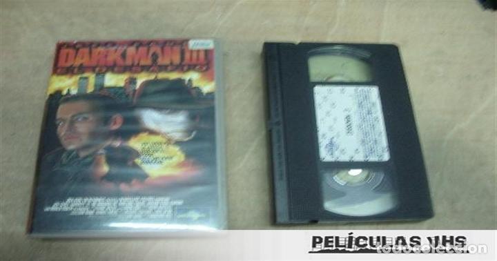 Cine: Pel&iacute;cula Darkman III El Desaf&iacute;o en VHS