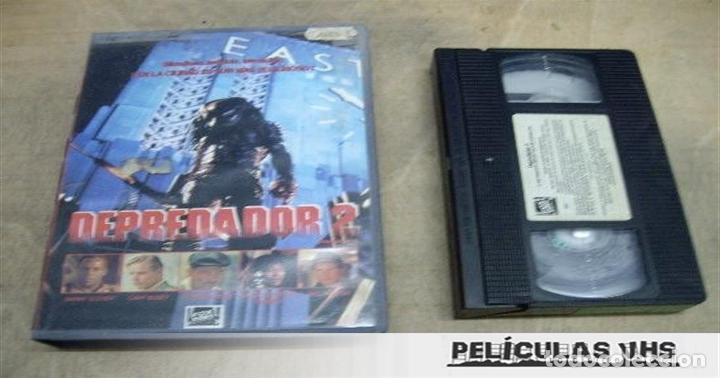 Cine: Pel&iacute;cula Depredador 2 en VHS