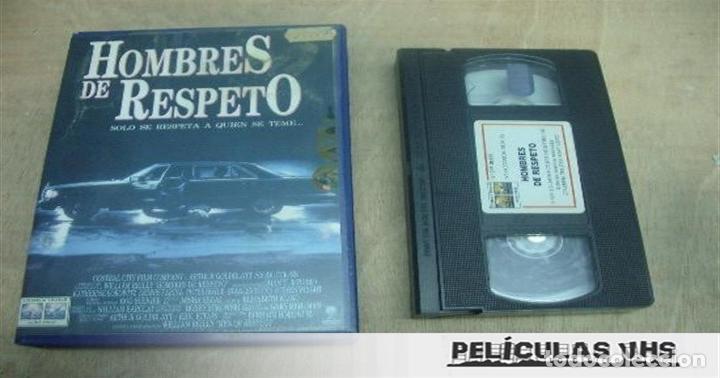 Cine: Pel&iacute;cula Hombres De Respeto en VHS