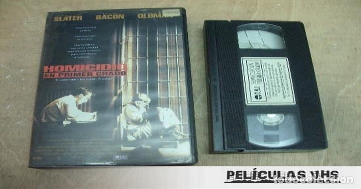 Cin&eacute;ma: Pel&iacute;cula Homicida En Primer Grado en VHS