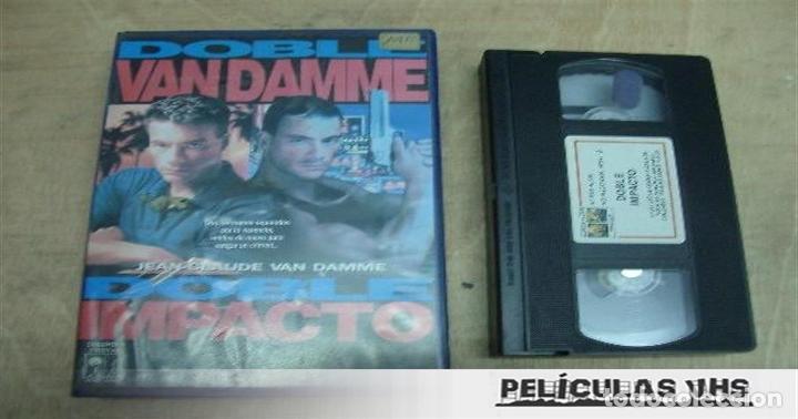 Cine: Pel&iacute;cula Doble Impacto en VHS