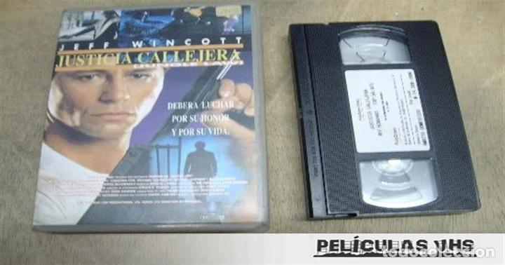 Cin&eacute;ma: Pel&iacute;cula Justicia Callejera en VHS