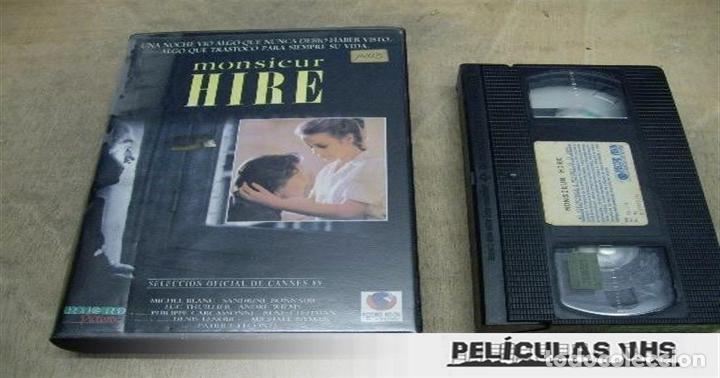 Cin&eacute;ma: Pel&iacute;cula Monsieur Hire en VHS