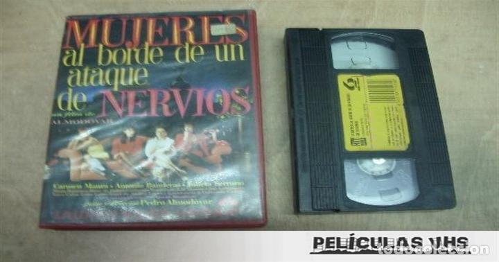 Cin&eacute;ma: Pel&iacute;cula Mujeres Al Borde De Un Ataque De Nervios en VHS
