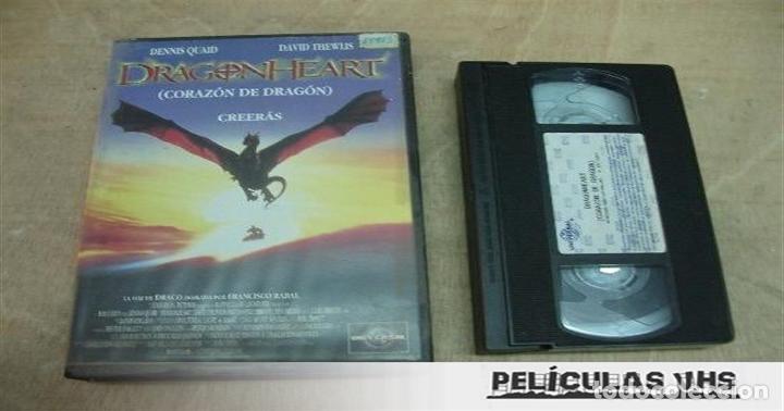Cin&eacute;ma: Pel&iacute;cula Dragon Heart en VHS