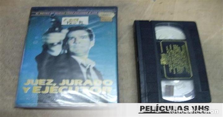 Cinema: Pel&iacute;cula Juez, Jurado Y Ejecutor en VHS