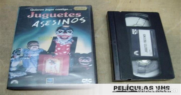 Kino: Pel&iacute;cula Juguetes Asesinos en VHS