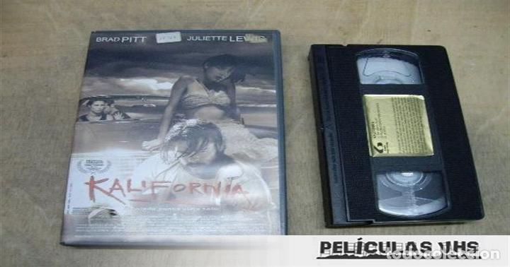 Cine: Pel&iacute;cula Kalifornia en VHS