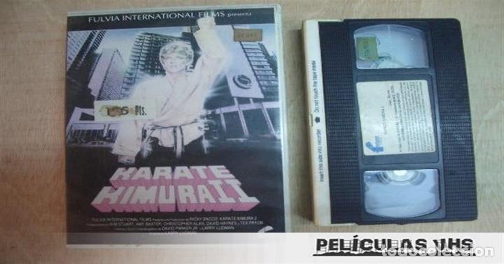 Cinema: Pel&iacute;cula Karate Kimura Ii en VHS