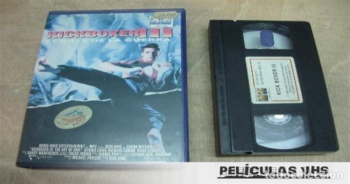 Cinema: Pel&iacute;cula Kickboxer 3 en VHS