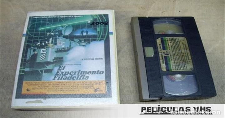 Cinema: Pel&iacute;cula El Experimento Filadelfia en VHS