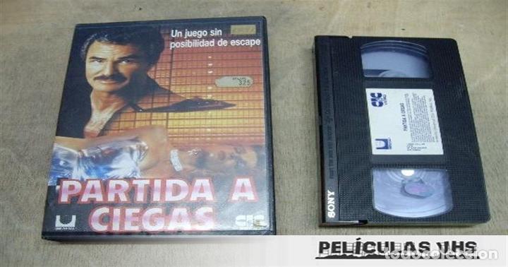 Cine: Pel&iacute;cula Partida A Ciegas en VHS