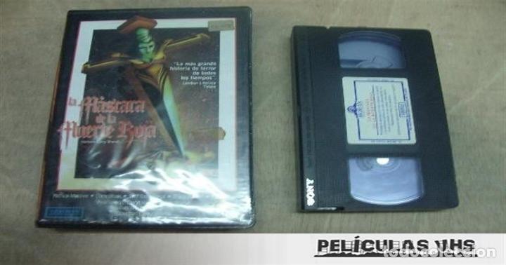 Cine: Pel&iacute;cula La M&aacute;scara De La Muerte Roja en VHS