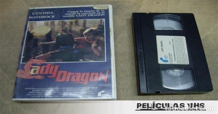 Cinema: Pel&iacute;cula Lady Dragon en VHS