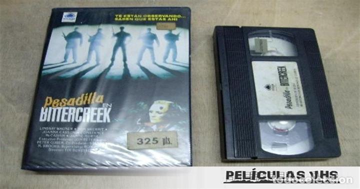 Cinema: Pel&iacute;cula Pesadilla En Bittercreek en VHS