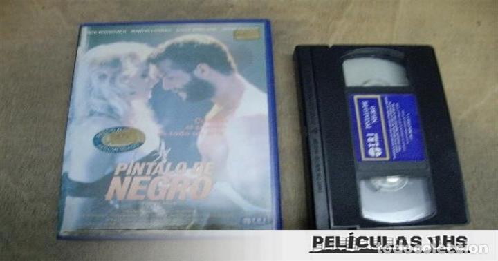 Cinema: Pel&iacute;cula P&iacute;ntalo De Negro en VHS