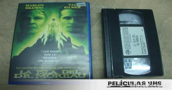 Cine: Pel&iacute;cula La Isla Del Dr. Moreau en VHS