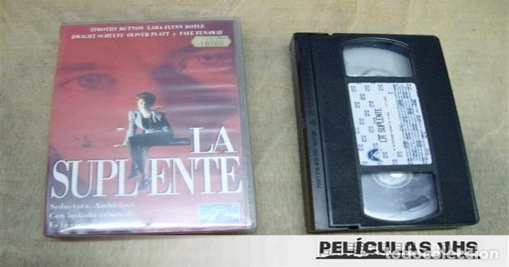 Cinema: Pel&iacute;cula La Suplente en VHS