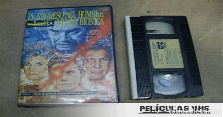 Kino: Pel&iacute;cula El Regreso Del Hombre Y La Mujer Bi&oacute;nica en VHS