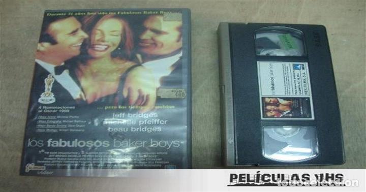 Cine: Pel&iacute;cula Los Fabulosos Baker Boys en VHS