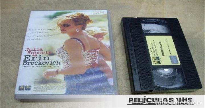 Kino: Pel&iacute;cula Erin Brockovich en VHS