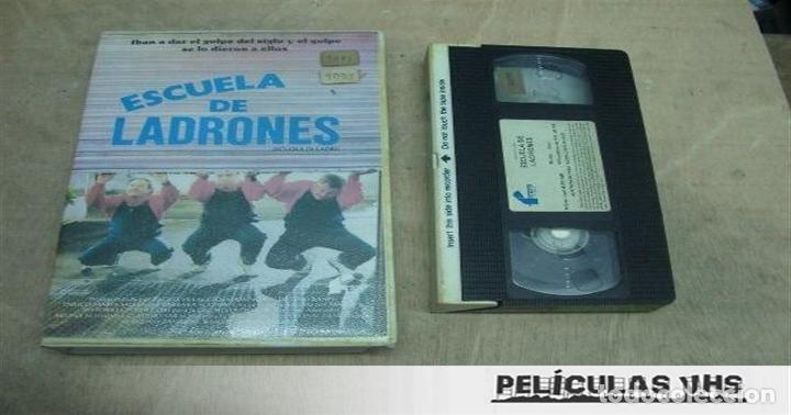 Kino: Pel&iacute;cula Escuela De Ladrones en VHS