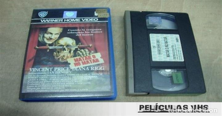Cin&eacute;ma: Pel&iacute;cula Matar O No Matar en VHS