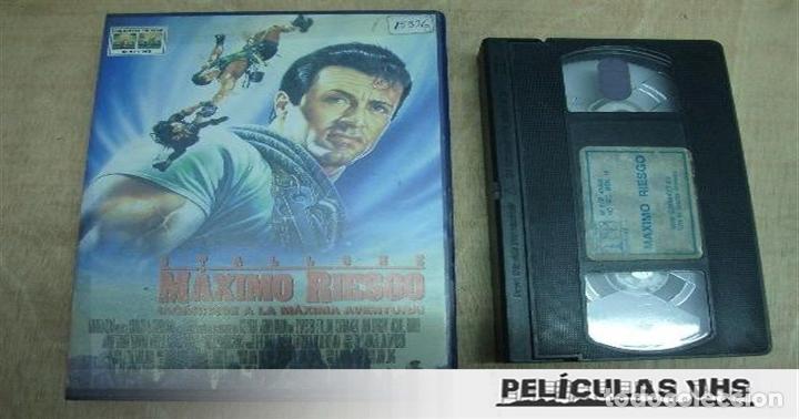 Cine: Pel&iacute;cula M&aacute;ximo Riesgo en VHS - Foto 1