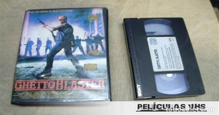 Cinema: Pel&iacute;cula Ghett Blaster en VHS