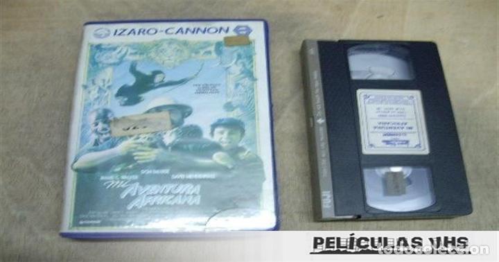 Cine: Pel&iacute;cula Mi Aventura Africana en VHS