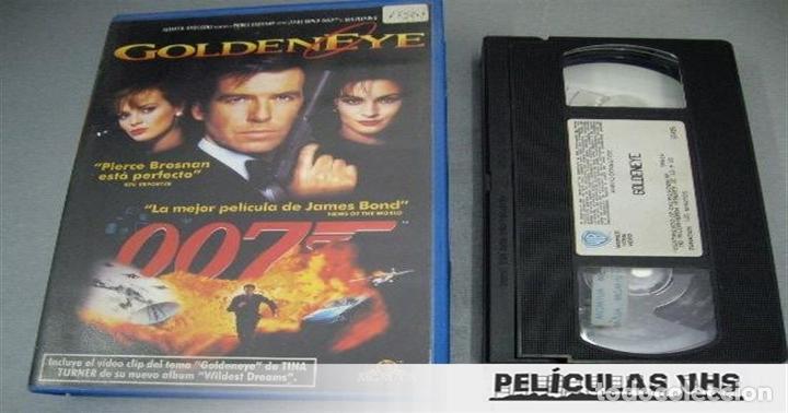 Cinema: Pel&iacute;cula Goldeneyer 007 en VHS