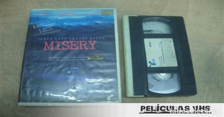 Cine: Pel&iacute;cula Misery en VHS - Foto 1