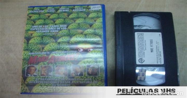 Cine: Pel&iacute;cula Mars Attacks en VHS - Foto 1