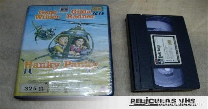 Cine: Pel&iacute;cula Hanky Panky en VHS