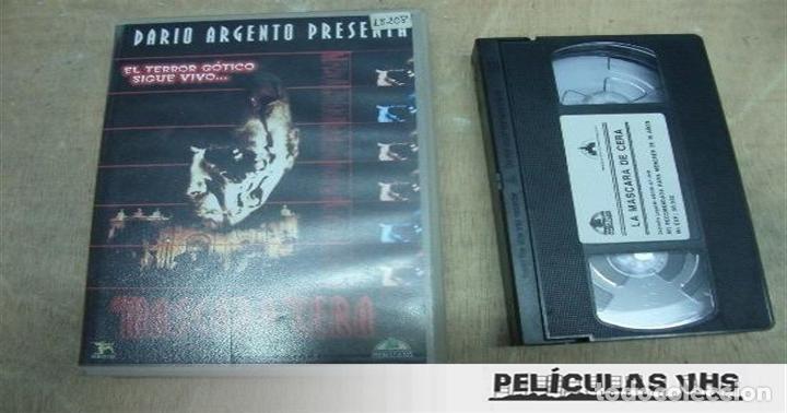 Cine: Pel&iacute;cula M&aacute;scara De Cera en VHS