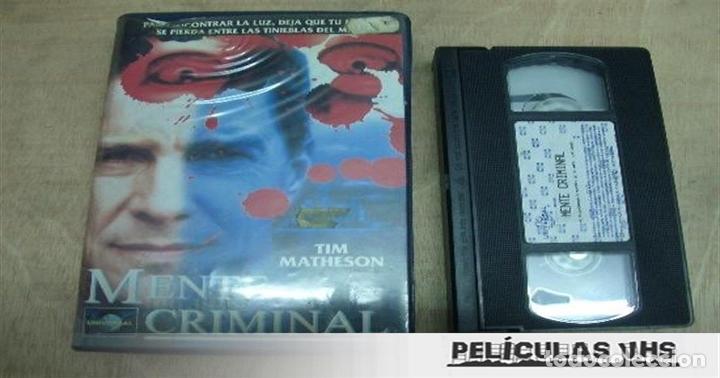 Cinema: Pel&iacute;cula Mente Criminal en VHS