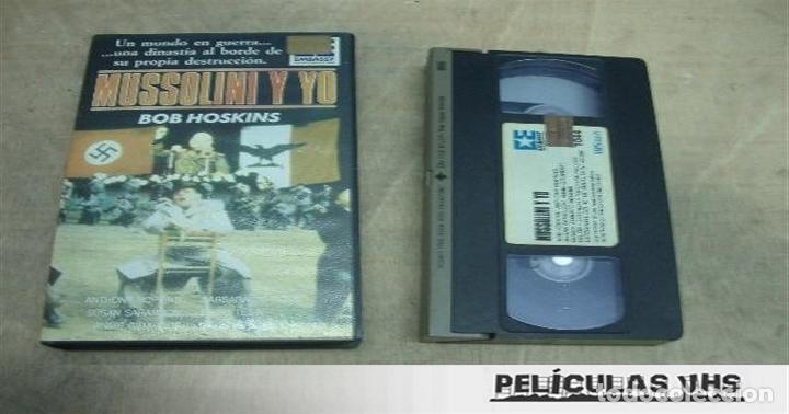 Cine: Pel&iacute;cula Mussolini Y Yo en VHS