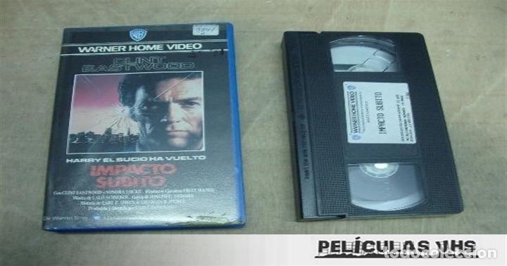 Cinema: Pel&iacute;cula Impacto S&uacute;bito en VHS