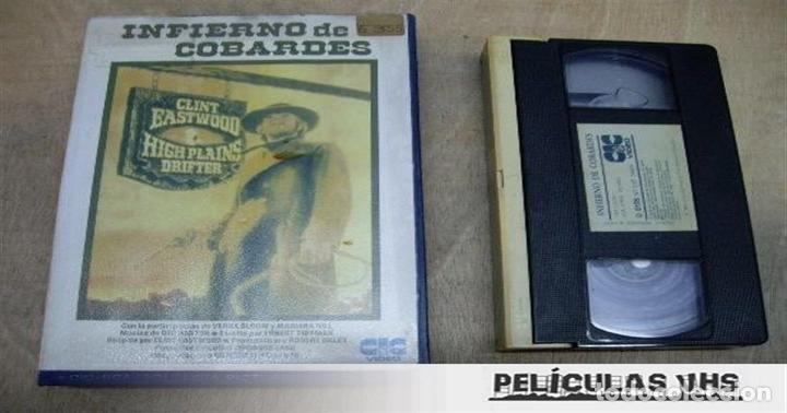Cin&eacute;ma: Pel&iacute;cula Infierno De Cobardes en VHS