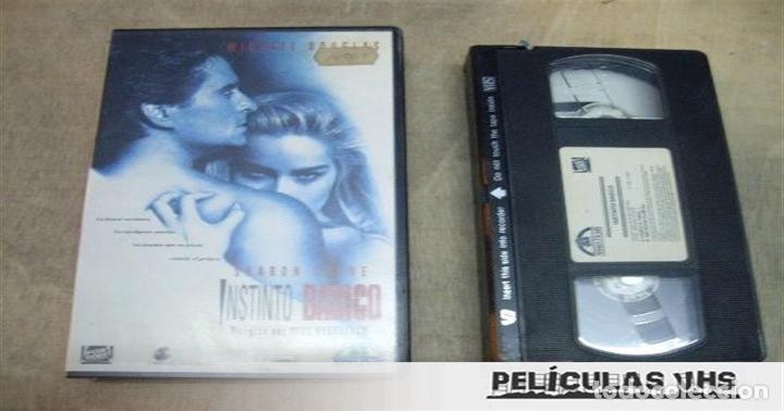 Cine: Pel&iacute;cula Instinto Basico en VHS - Foto 1